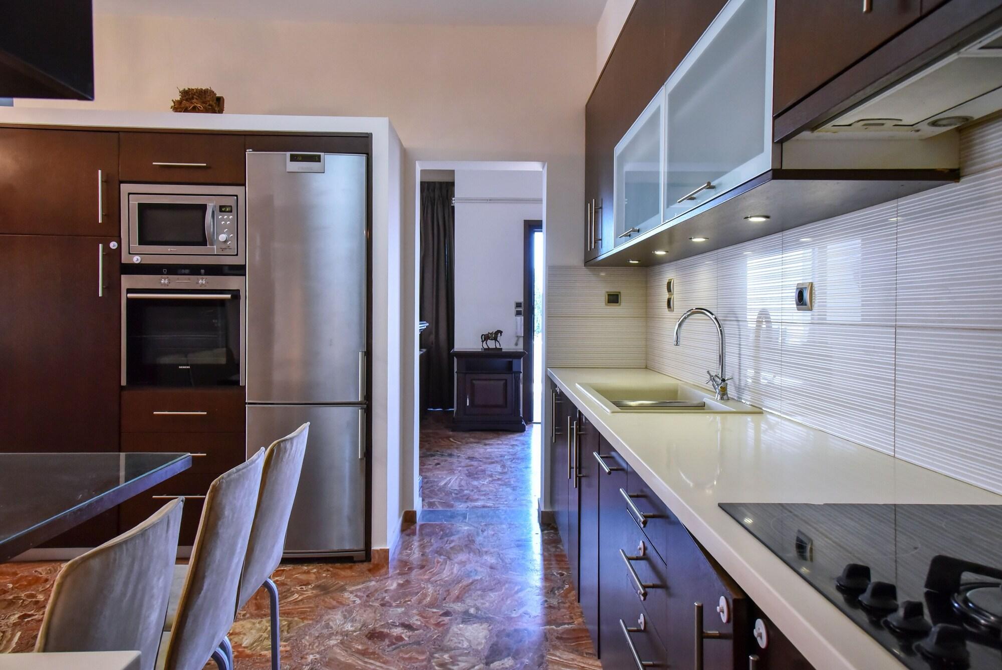 Iraklis Apartments สตาลิดา ภายนอก รูปภาพ